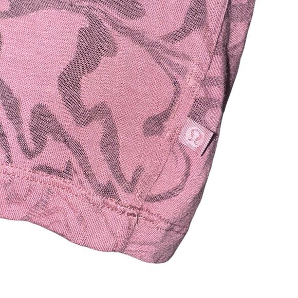 Sheer Textured Mauve Short Sleeve Top | Feminine Layering Tee​ - Picture 4 of 6